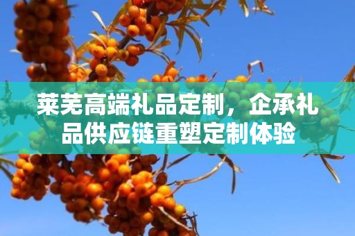 莱芜高端礼品定制，企承礼品供应链重塑定制体验