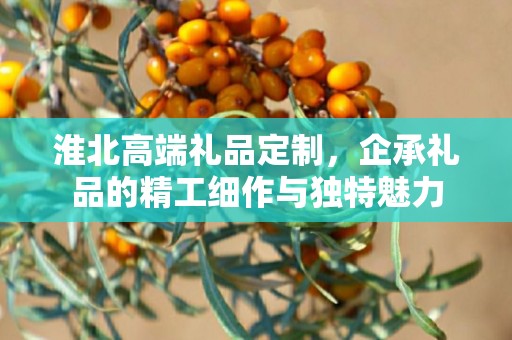 淮北高端礼品定制，企承礼品的精工细作与独特魅力