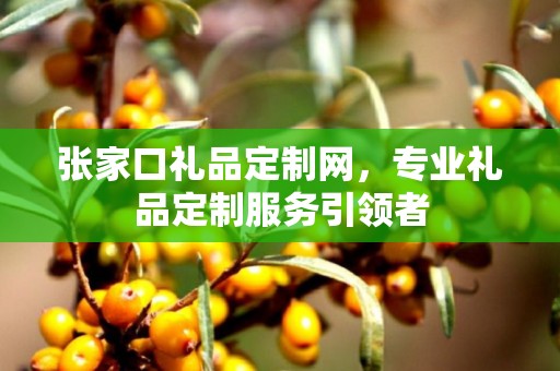 张家口礼品定制网，专业礼品定制服务引领者